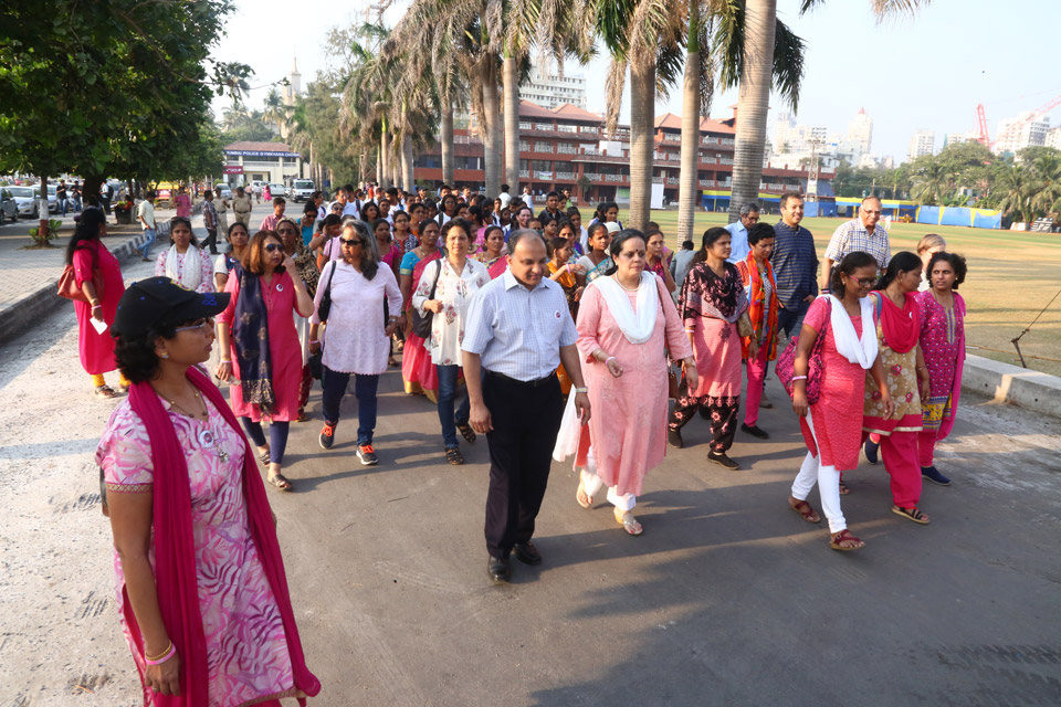 India Cancer Society & Maina Foundation Mumbai Walk