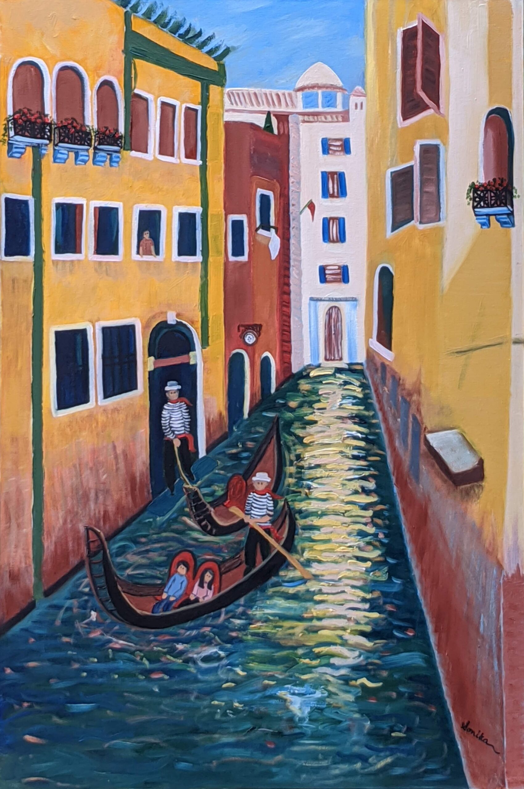 “Venice Gondola Ride II” by Sonika Gupta