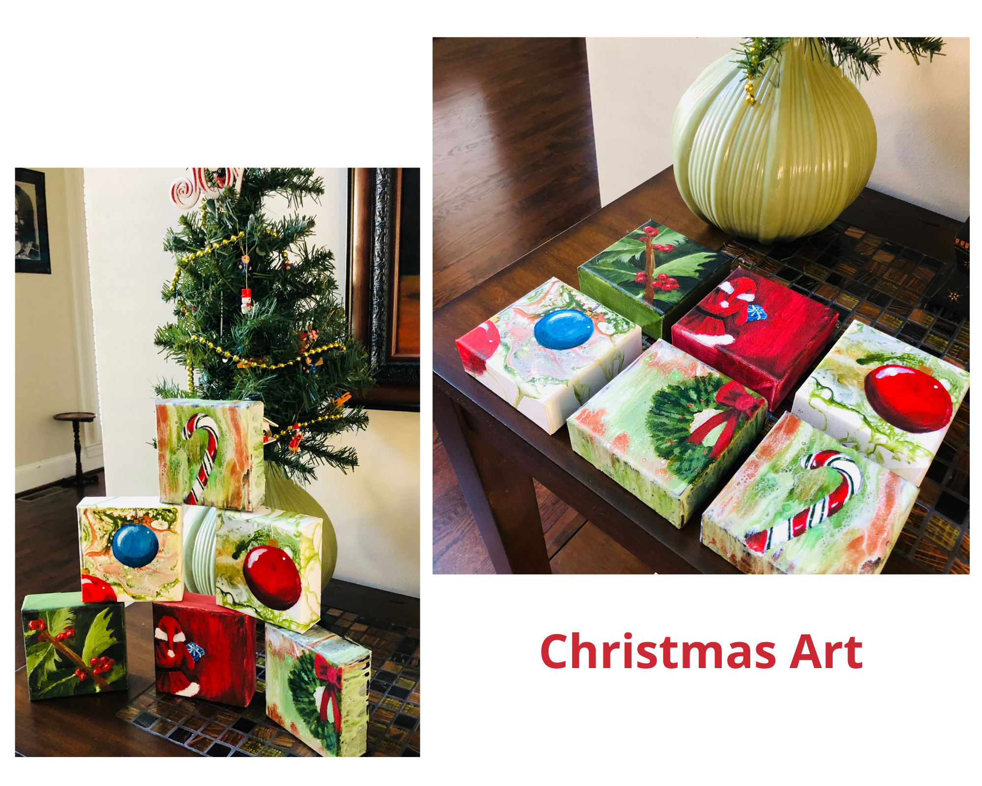 “Christmas Art” by Natalie Sambamurty